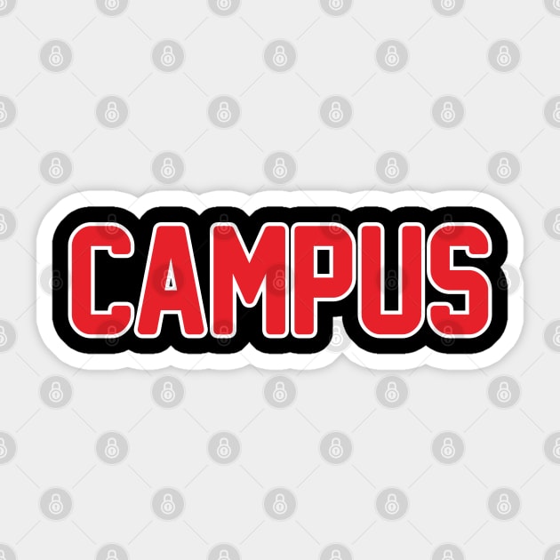 Campus Sticker by Jojons